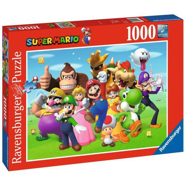 RAVENSBURGER Puzzel 1000 p - Super Mario