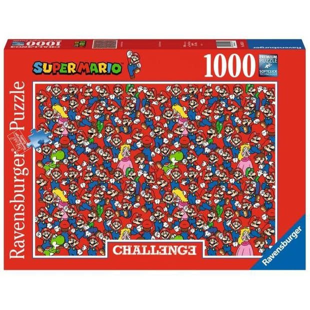 RAVENSBURGER Puzzel 1000 p - Super Mario (uitdagingspuzzel)