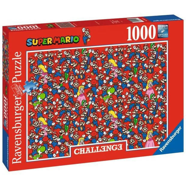 RAVENSBURGER Puzzel 1000 p - Super Mario (uitdagingspuzzel)