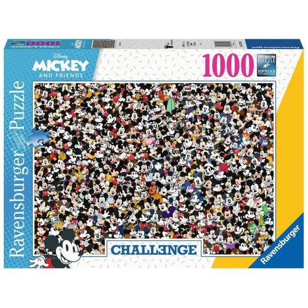 RAVENSBURGER Puzzel 1000 p - Mickey Mouse (uitdagingspuzzel)