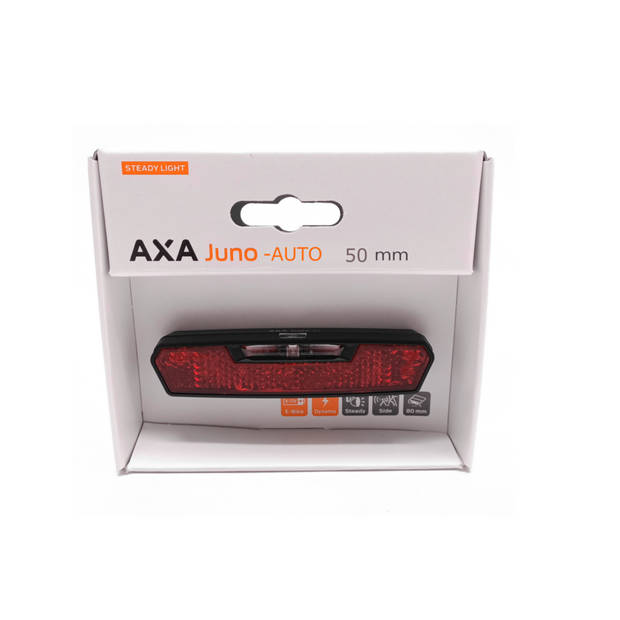 Axa Dragerachterlicht Juno Battery Auto/Off 50 mm