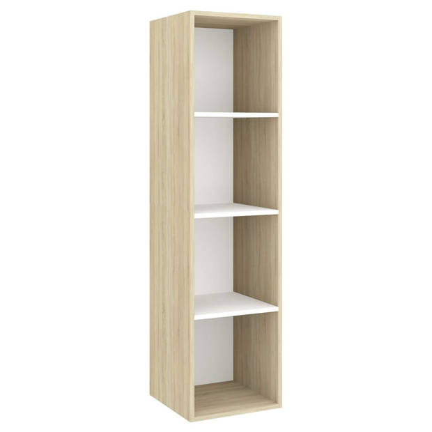 The Living Store Televisiewandmeubelset - onbekend - Tv-meubel - 37 x 37 x 72 cm / 37 x 37 x 107 cm / 37 x 37 x 142.5