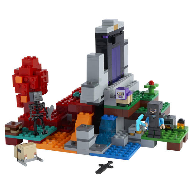 LEGO Minecraft Het Verwoeste Portaal Speelgoed