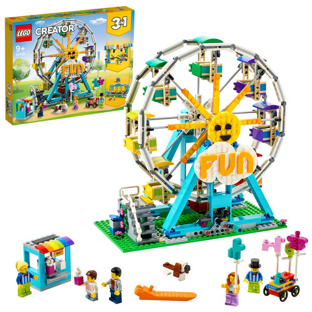 LEGO Creator 3in1 reuzenrad speelgoed kermis 31119