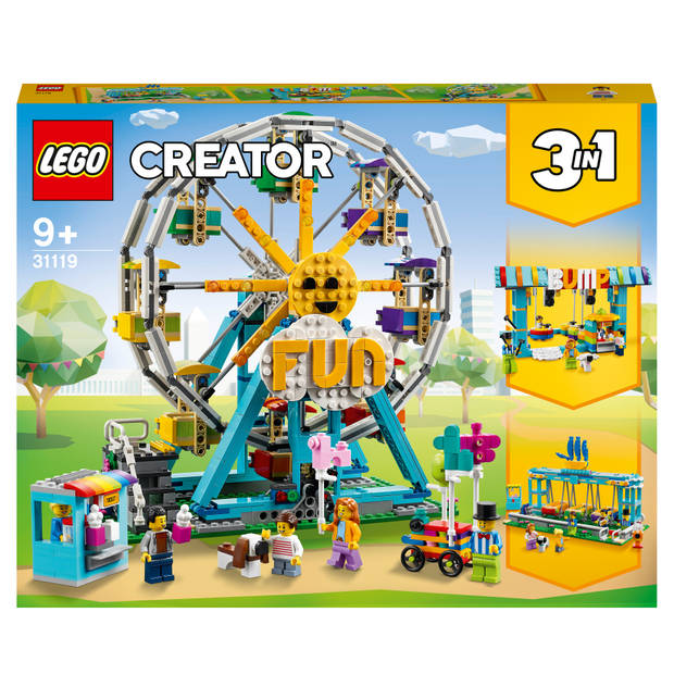 LEGO Creator 3in1 reuzenrad speelgoed kermis 31119