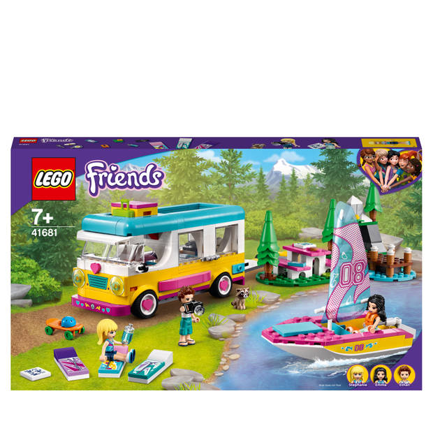 LEGO Friends Boscamper en zeilboot Speelgoed 41681