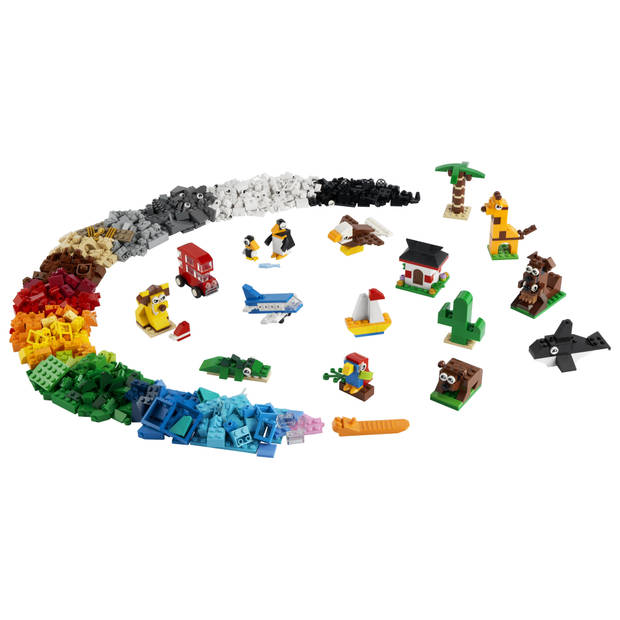 LEGO Classic Rond de wereld Speelgoed voor Kinderen