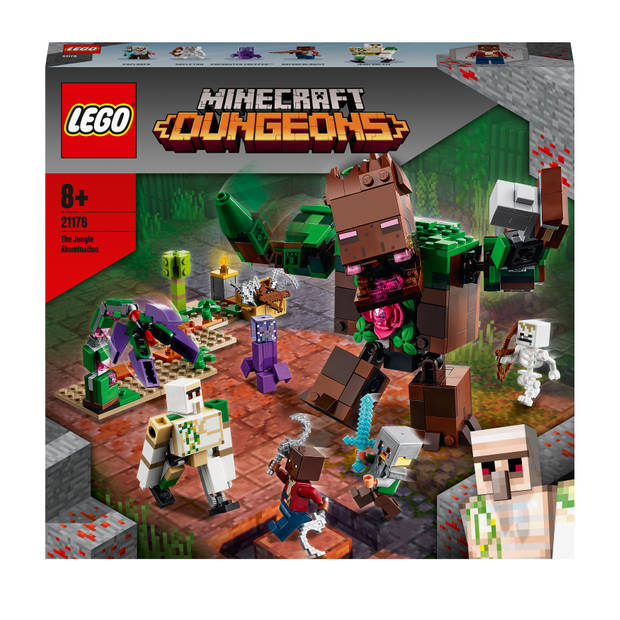 LEGO Minecraft De Junglechaos speelgoed 21176