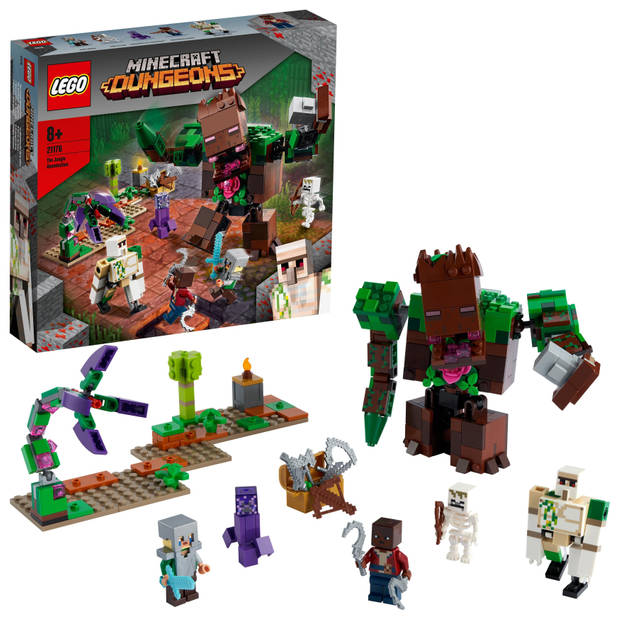 LEGO Minecraft De Junglechaos speelgoed 21176