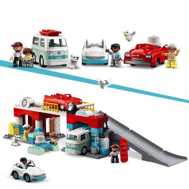 LEGO DUPLO Parkeergarage en wasstraat 10948