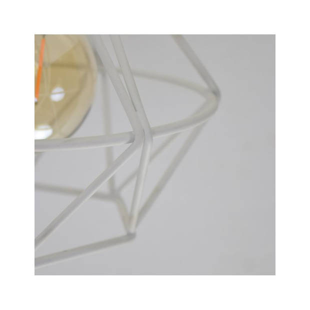 Urban Interiors Plafondlamp Wire 22cm - Mat Wit