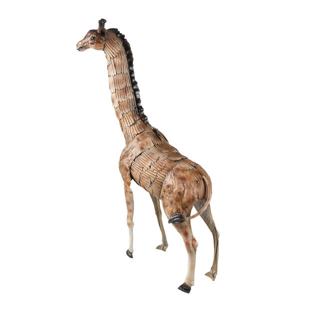 Clayre & Eef Grijze Decoratie giraf 37*14*59 cm 6Y4427