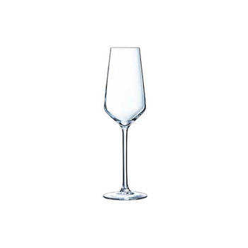 Cristal D'Arques Champagne glas - 21 cl - Set van 6