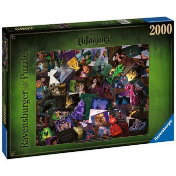 RAVENSBURGER Puzzle 2000 p - The Villainous Villains (Disney Villainous Collection)