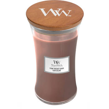 WW Stone Washed Suede Large Candle
