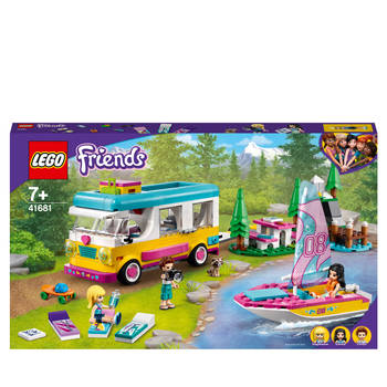 LEGO Friends Boscamper en zeilboot Speelgoed 41681