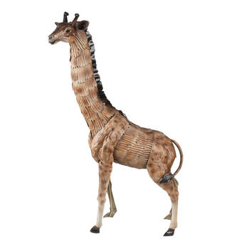 Clayre & Eef Grijze Decoratie giraf 37*14*59 cm 6Y4427