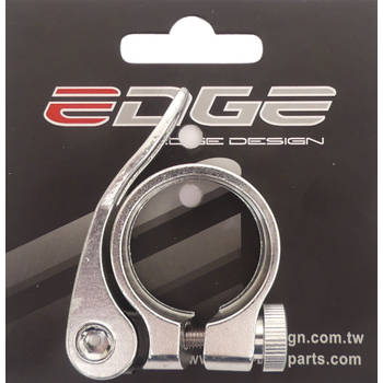 Edge Zadelpenklem ø31.8 aluminium met snelspanner -