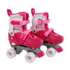 Street Rider rolschaatsen verstelbaar meisjes roze maat 31/34