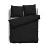 Elegance Dekbedovertrek Uni Percal Katoen Met Bies - black 260x200/220cm