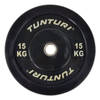 Tunturi Bumper Plate - Halterschijf - Zwart - 15 kg