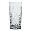 Clayre & Eef Waterglas 300 ml Grijs Glas Drinkbeker Grijs Drinkbeker