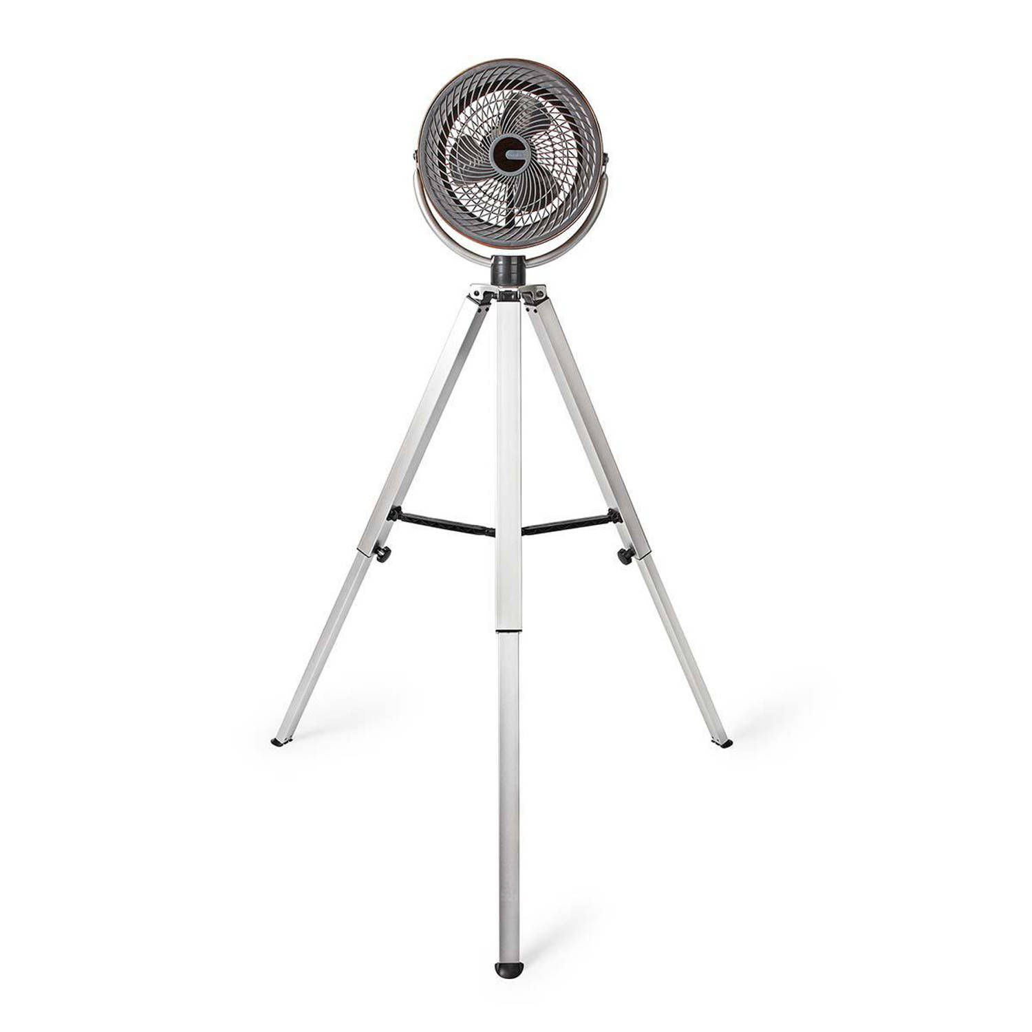 Ventilator op Driepoot | Diameter 25 cm | 3 snelheden | Houtmotief