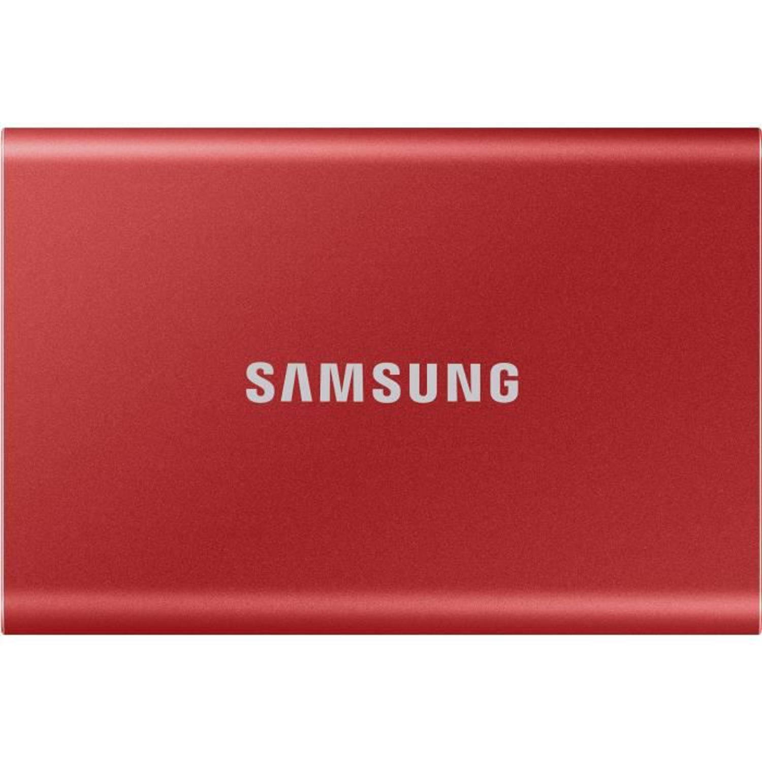 Samsung MU-PC2T0R-WW Portable T7 Externe SSD harde schijf 2 TB USB 3.2 (Gen 2)