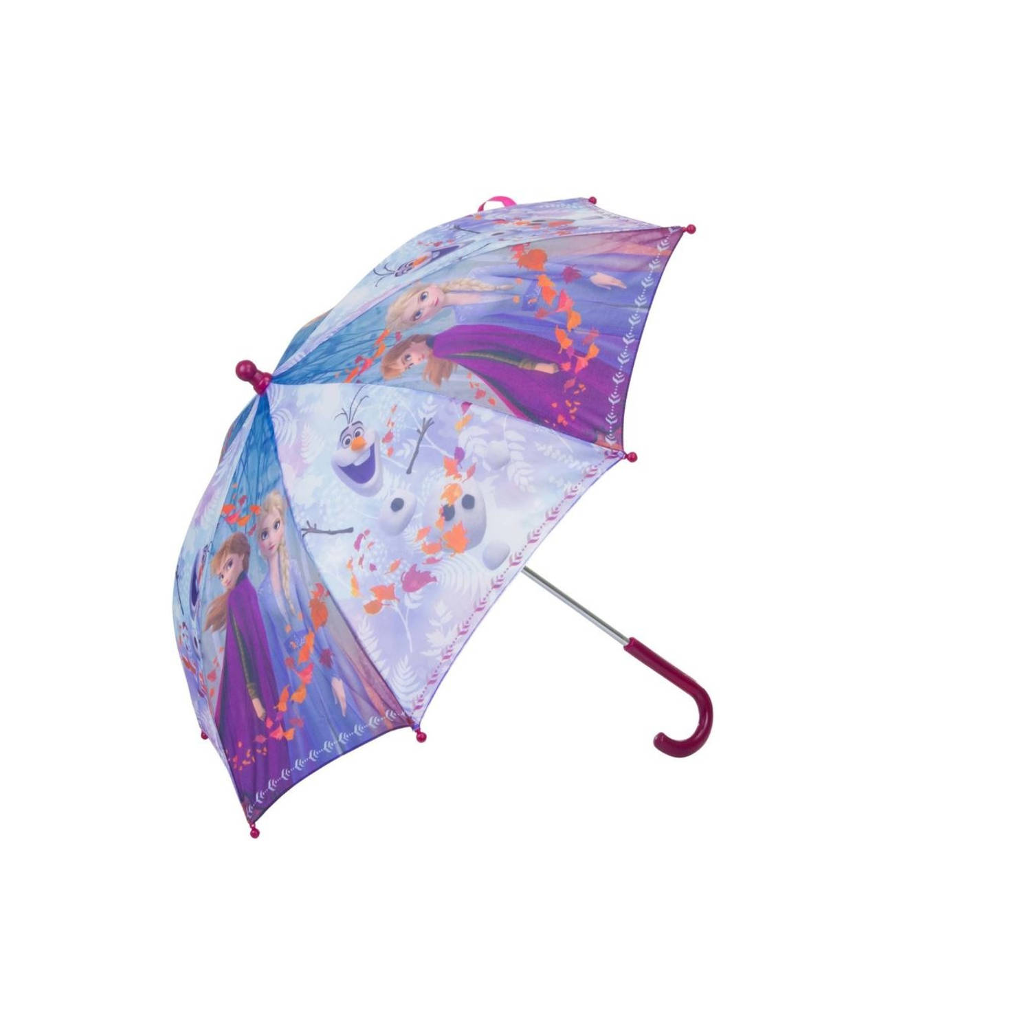 Gedwongen Port sieraden Disney Frozen paraplu met diameter van 65 cm Kinder paraplu - Paraplu -  Disney Frozen kinder paraplu paars | Blokker