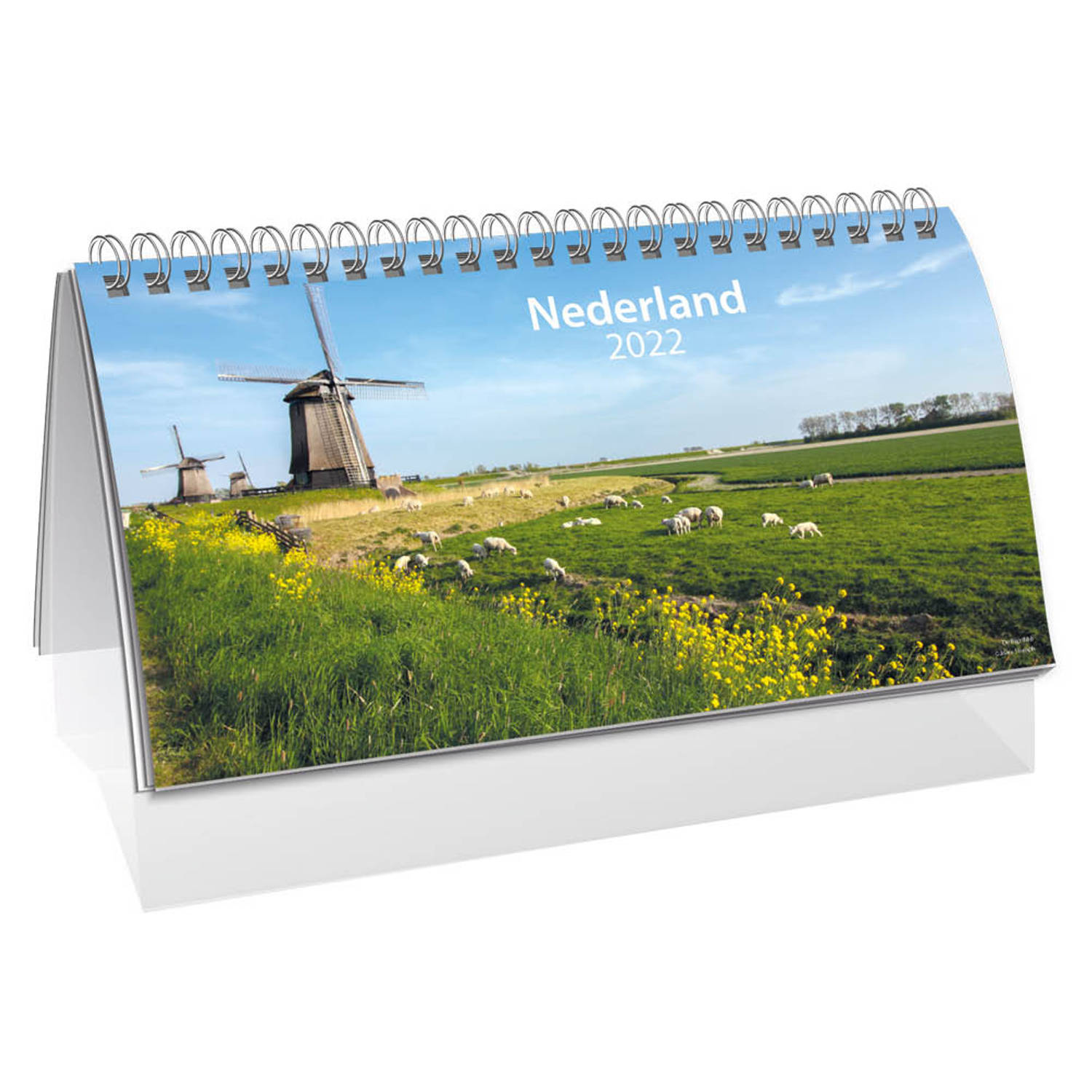 Comello Bureaukalender Holland 2022 21 X 14 Cm Papier