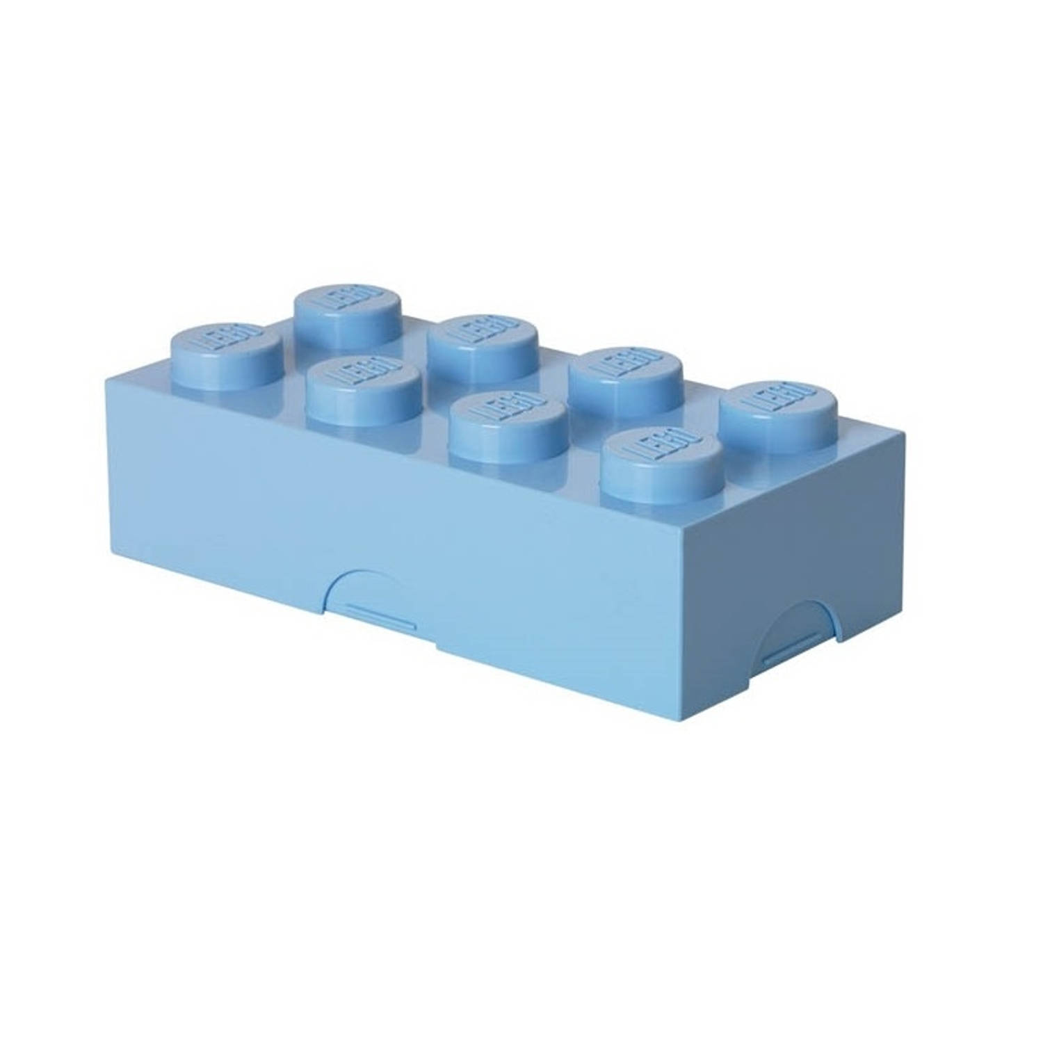 Set Van 2 Lunchbox Classic Brick 8, Lichtblauw Lego
