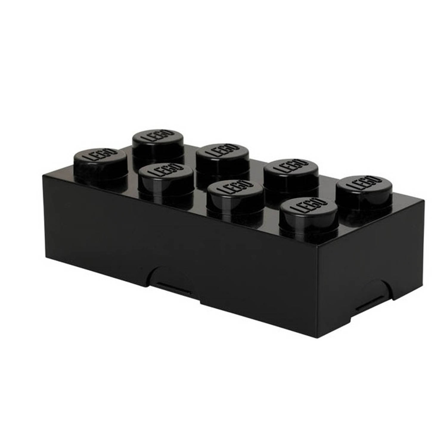 Set Van 2 Lunchbox Classic Brick 8, Zwart Lego