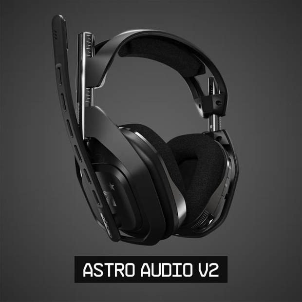 LOGITECH ASTRO Astro A50 Koptelefoon - Draadloos - Hoofdmontage - Stereo - Zwart - Bereik 914,4 cm - 20 Hz / 20 khz -