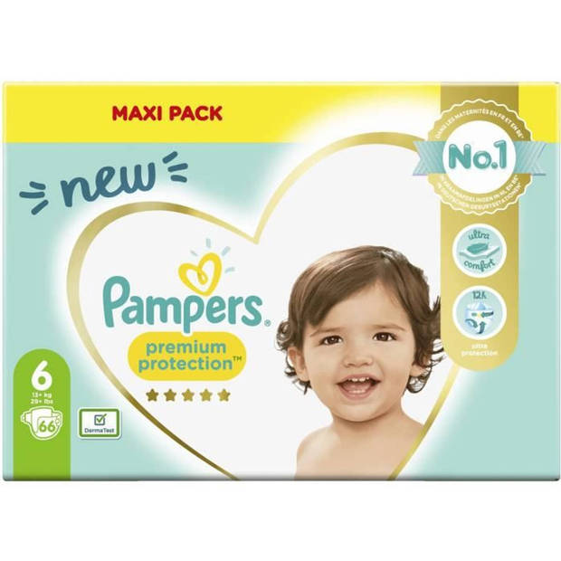 Pampers - Premium Protection - Maat 6 - Mega Pack - 66 luiers