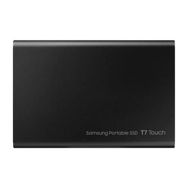 Samsung externe ssd t7 touch usb type c kleur zwart 1 tb