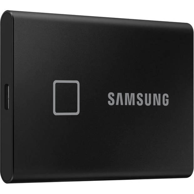 Samsung externe ssd t7 touch usb type c kleur zwart 2 tb