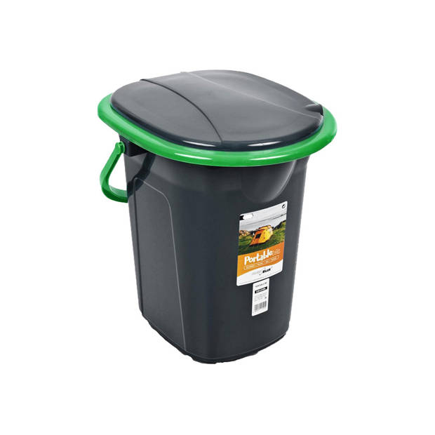 Greenblue - Toilet - Draagbaar - 19 Liter - Zwart