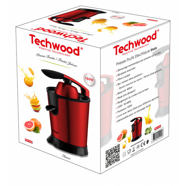 Techwood elektrische citrusjuicer
