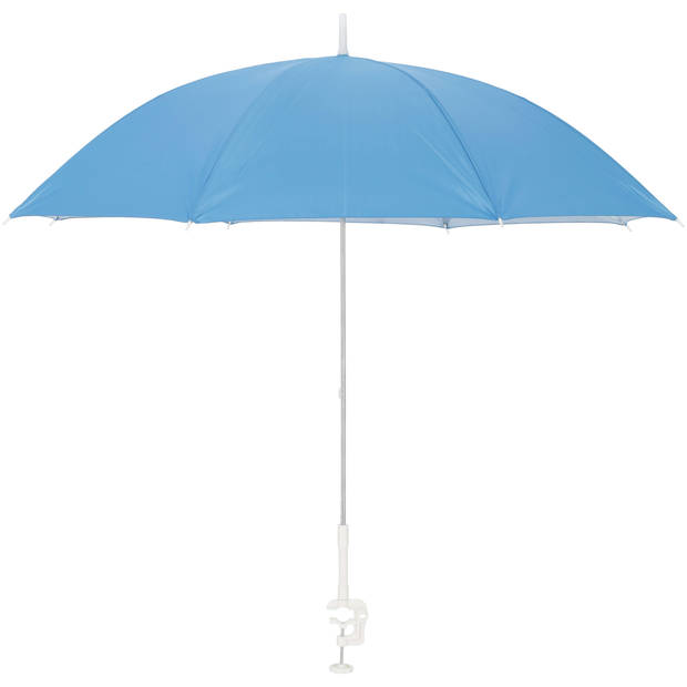 Stoelparasol, Ø120CM, blauw rood groen 3 ass