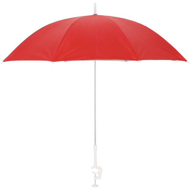 Stoelparasol, Ø120CM, blauw rood groen 3 ass