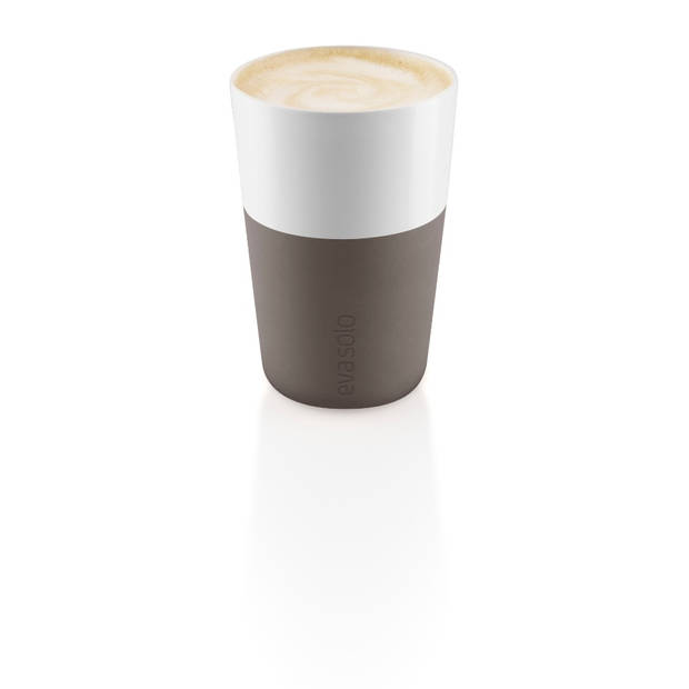 Latte Macchiato Mok, Set van 2 Stuks, Taupe - Eva Solo