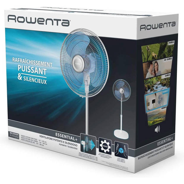 Rowenta VU4410 Essential+ statiefventilator - 3 snelheden