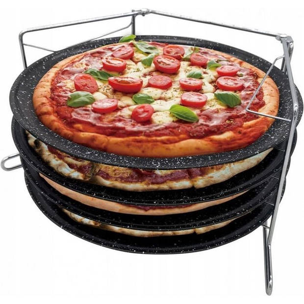 Kinghoff 1553 - pizzabakset - 4 lagen