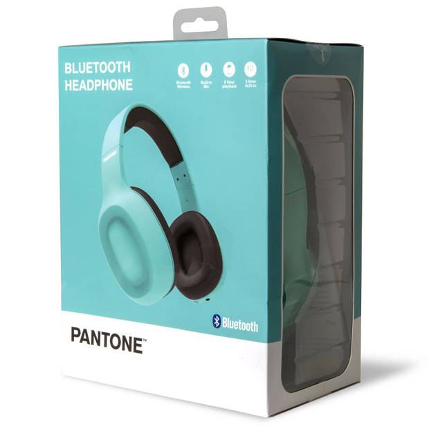 Bluetooth Koptelefoon, Groen - Kunststof - Celly Pantone