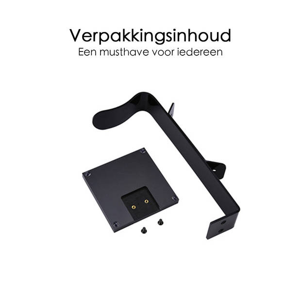 Koptelefoon Standaard - Headset Stand - Kabel Organizer - Zwart