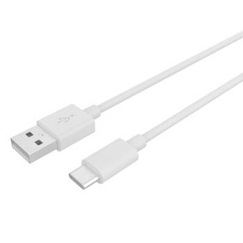 Celly - USB-Kabel Type C, 1 meter, Wit - PVC - Celly Procompact