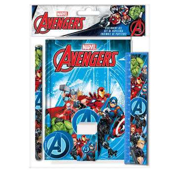 Marvel Avengers Schrijfset 5 stuks Met Schrift