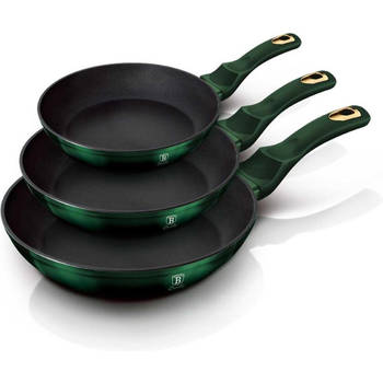 Top Choice - 3 delige pannenset - Emerald collection