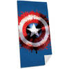 Marvel Avengers Strandlaken Logo Captain America 70 x 150 cm