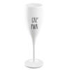 Koziol - Superglas Cheers No. 1 Champagneglas Grl Pwr - Kunststof - Wit